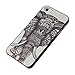 amtonseeshop New Fashion Hot Variou Painted Pattern Phone Hard Back Case for iPhone 5 5S (Elephant)