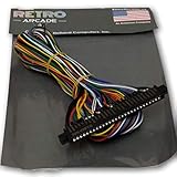 RetroArcade.us Jamma Board Standard Cabinet US Wiring Harness Loom for Jamma 60-in-1 PCB Board