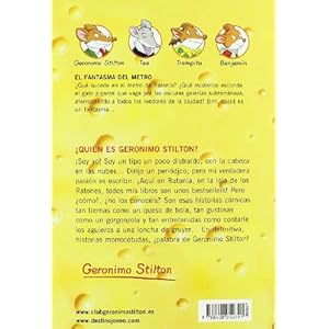 El fantasma del metro / The Phantom of the Subway (Geronimo Stilton) (Spanish Edition)