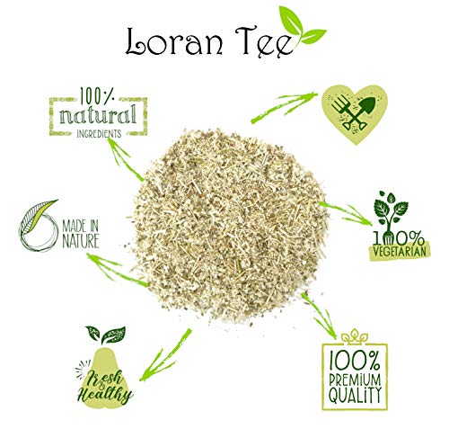 LORAN - Detox Set, Anjali Polpola Kräutertee, lose 100g, Teeflasche mit Sieb to go Teamaker 500 ml, Doppelwandig… – Bild 3