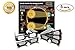 Solar Eclipse Glasses (5 Pack) | Safety Glass CE Certified Eclipse Viewing Glasses 2017 | Shade 14 Welding Protection For The Family | Glasses To View The Solar Eclipse | Bonus Eclipse Poster |