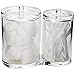 ARAD Cotton Ball And Swabs Holder High Quality Acrylic – Two Compartments With Separate Lids – Large Capacity For Bathroom Items