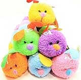 Multipack of 6 items: Assorted Fuzzy Friends 12.5 Inch Cuddle Caterpillars