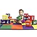 Dream Tree Building Blocks with Numbers [Set of 12] Washable, Non-Toxic CPSIA Compliant Learning Toys Soft Foam Blocks for Toddler, Baby, Kids, and Preschool