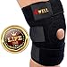 4well Knee Patella Support Brace for Men Women - Best Open Patella Knee Stabilizer for Walking Injury Recovery Running Sport ACL | Non Slip Comfortable Adjustable Knee Brace Neoprene
