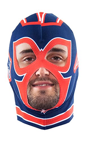 NFL New England Patriots Fan Mask, One Size, Blue