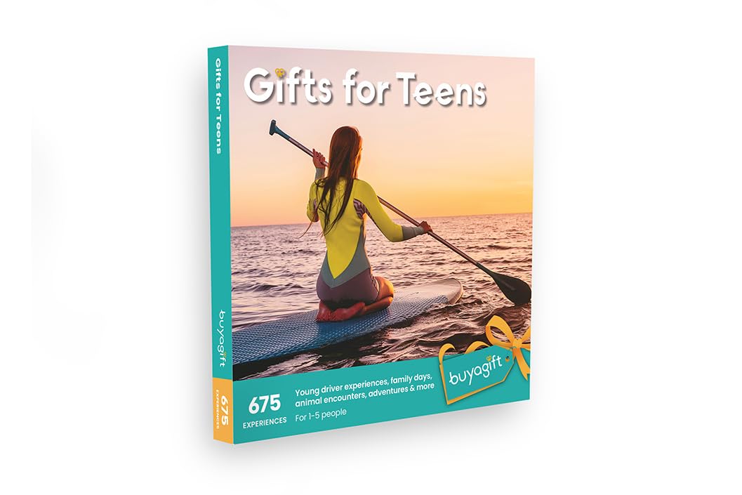Buyagift Gifts for Teens Experience Gift Box – 640 Fun Adventures for Teenagers Across the UK