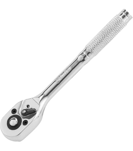 Stanley Proto Extra-kurze 5/16 Zoll Knarre – Schwarz, 12-Punkt Für Enge Arbeitsbereiche