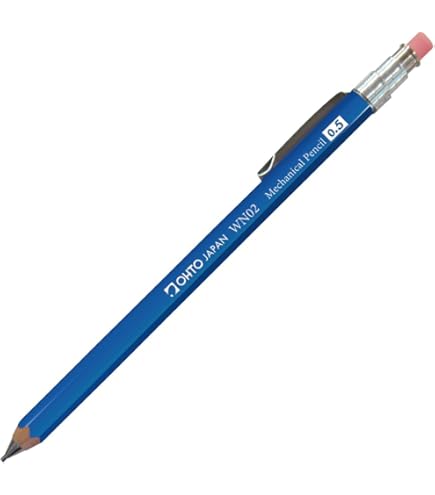 Amazon.com : OHTO WN02 Wooden Mechanical Pencil, 0.5mm Fine Point