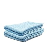 Adam's Waterless Wash Microfiber Towel - Waffle Weave Design Traps Dirt & Safely Cleans Your Car, Boat, RV, Truck, and More - Dries, Cleans with Waterless Wash System (2 Pack)