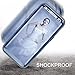 for Galaxy S8 case, PIXIU Shockproof Hybrid High Impact Hard Plastic Soft Silicon Rubber Armor Protective case Cover for Galaxy s8 2017 Release Navy Blue
