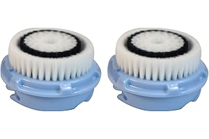 Clarisonic Delicate Facial Cleansing Brush Head Replacement, Compatible with Mia 1, Mia 2, Mia Fit, Smart Profile Uplift and 