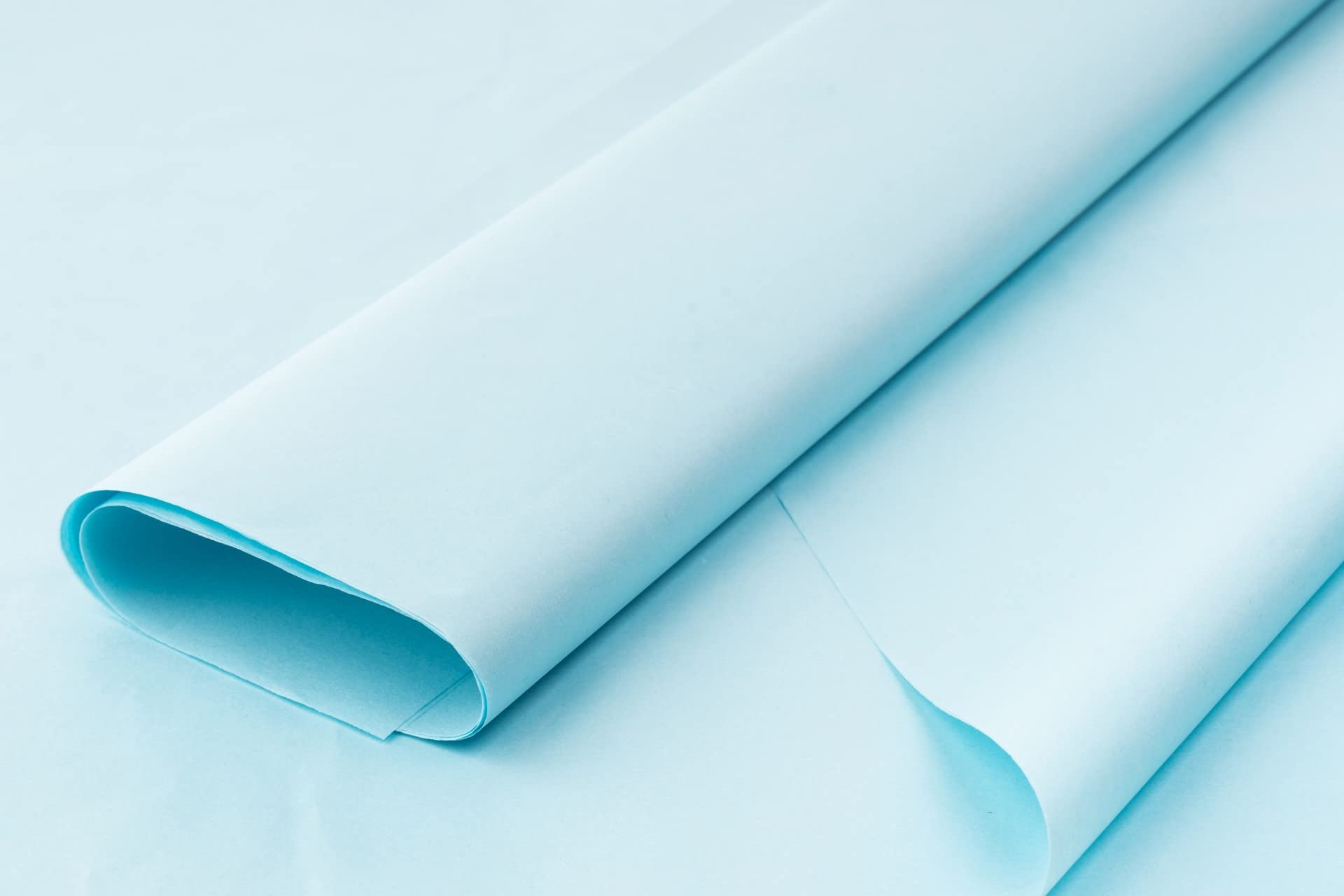 Coloured Tissue Paper/Gift Wrap/Wrapping Paper Sheets (20" x 30") Available in 10s / 25s & 50s (Baby Blue, Pack of 50)