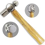 6" Mini Ballpein Hammer With Wooden Handle - Drop