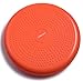 Bintiva Inflated Stability Wobble Cushion, Including Free Pump / Exercise Fitness Core Balance Disc,Orange,13 inches/ 33 cm diameter