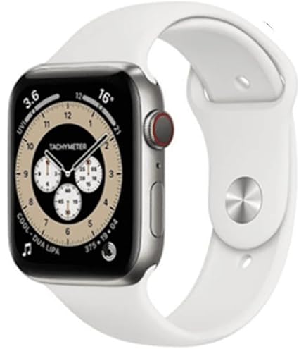 Apple Watch - アップルウォッチ6 gps44ミリシルバー Amazon.com: Apple Watch Series 6 (GPS + Cellular, 44mm