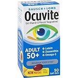 Ocuvite Adult 50+ Vitamin & Mineral Supplement, 50-Count Soft Gels