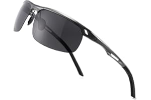 SUNGAIT Mens Women Polarized Sports Sunglasses +Baseball Fishing Driving Sunglasses +Al-Mg Frame UV400 Protection