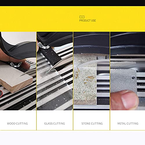 FZYE Mini elektrische Tischkreissäge, Schneidemaschine Craft Saw DIY Schneidwerkzeug Geräuscharm + 2 Sägeblatt Holz… – Bild 8
