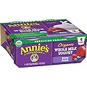 Annie's Organic Whole Milk Yogurt, Berry Patch, 4.4 oz
