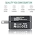 [Qualcomm Certified]Nekteck Quick Charge 2.0 USB Turbo 18W Wall Charger for Samsung Galaxy S7/S6/ Edge/ Plus, Note 5/ 4/ Edge, Nexus 6, LG G4 G5 and More (Micro USB Cable Included), Black