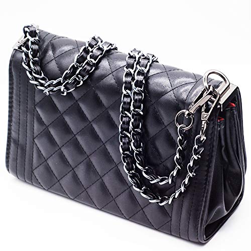 4 SUPXINJIA+Leather+Replacement+Shoulder%25EF%25BC%258CCrossbody+%25EF%25BC%2588Black%25EF%25BC%2589