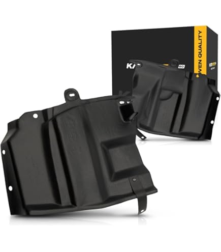 Amazon.com: Front Fender Liners + Engine Splash Shield Under Cover
