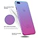 iPhone 8 Plus Case,CLONG iPhone 7 Plus Colorful Clear Slim Case Translucent Impact Resistant Protective Shell Flexible Soft TPU Bumper Cover for Apple iPhone 7 Plus/iPhone 8 Plus 5.5