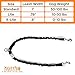 Mighty Paw Double Dog Leash - Force Absorbing Bungee Design - Two Dog Leashes Splitter - Walking Two Pets - 2 Pet Tangle Free - Pet Splitter (Lite | 30-100 lbs | No Handle, Black)
