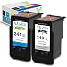 VAKER Remanufactured Ink Cartridge Replacement for Canon PG-240XL 240 XL CL-241XL 241 XL Compatible with Canon PIXMA MG3620 MX472 MX452 MG2220 MG3220 MG3520 MG3522 MX392 MX432 (1 Black, 1 Tri-Color) primary