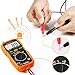 Digital Multimeter Non Contact Voltage Tester AutoRanging AC/DC Voltmeter Ammeter Electrical Circuit Tester For Amp Volt Ohm Diode and Continuity Test For Home Industry Electrician AIDBUCKS MS8232