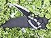 Promithi Outdoor Karambit Knife Camping Hunting Fixed Blade Knives Self-Defense Tactical Survival Straight Knife Diving Knife with Sheath