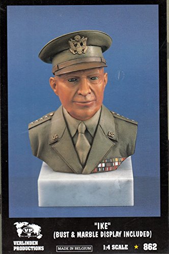 VER0862 1:4 Verlinden Figure Bust - Ike [MODEL BUILDING KIT]