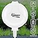 hygger Quiet Aquarium Air Pump 1.5 Watt Energy Saving Mini Oxygen Pump for 1-15 Gallon Fish Tank with Accessories White