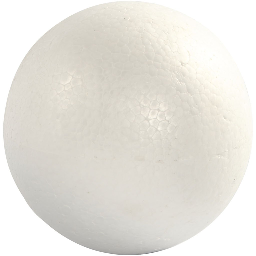 Creativ 54314 14.8 cm Polystyrene Balls, White