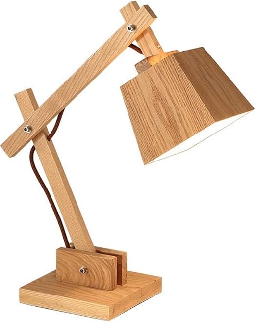 Lampara De Mesa Plegable Plegable Led De Madera Lampara De Mesa Plegable Creativa De Madera Para
