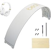 MFLDSFLHM Studio 3 Head Band Replacement Accessories,Studio 3 Wireless Headphones Replacement Top Headband Parts with Repair Kit (-White Color)