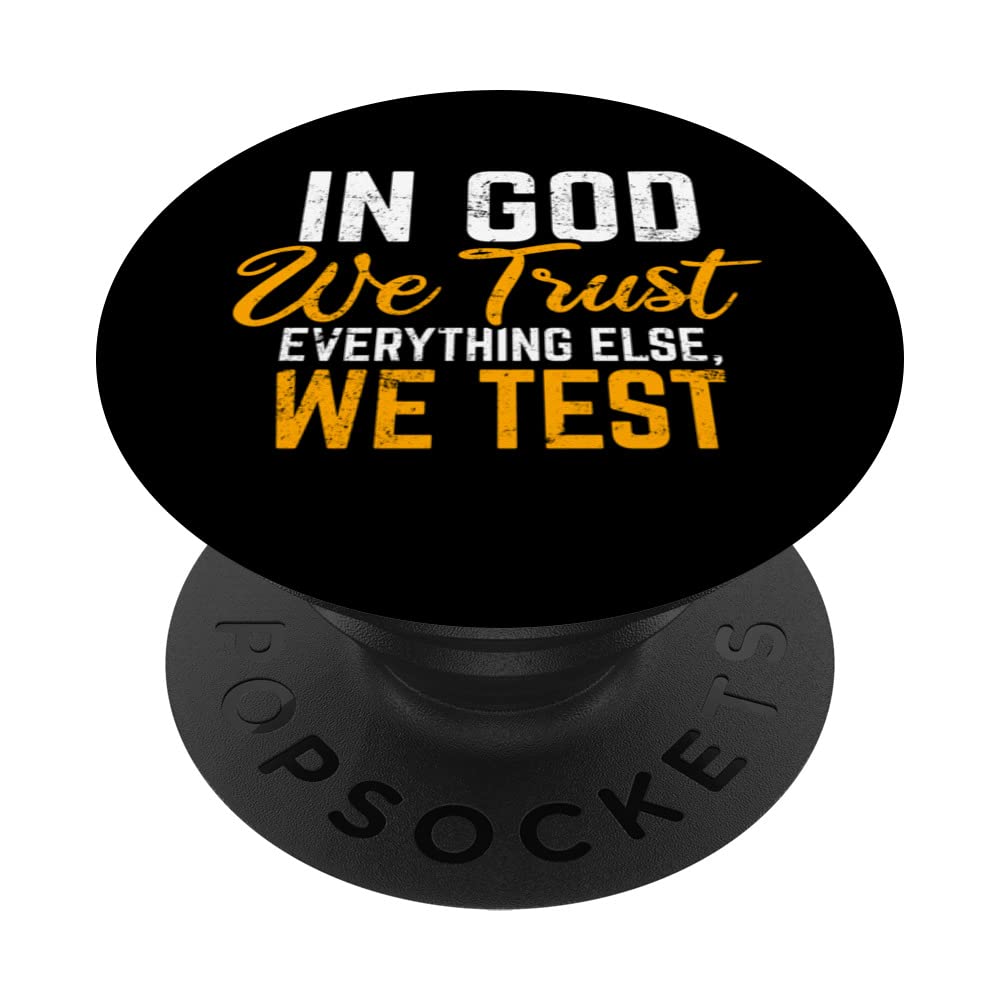 Christian Tester QA Engineer Developer Testing Specialist PopSockets Swappable PopGrip
