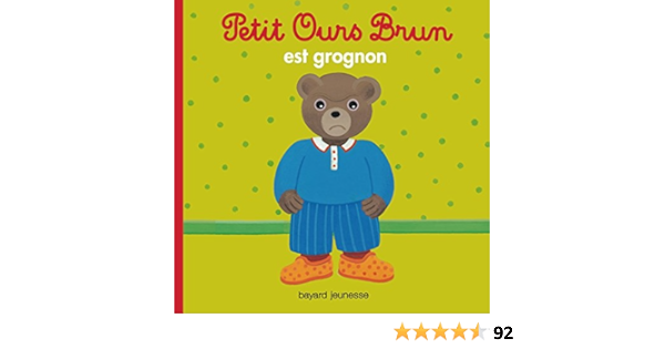 Amazon Com Petit Ours Brun Est Grognon Mon Petit Poche Petit Ours Brun French Edition Aubinais Marie Bour Daniele Books