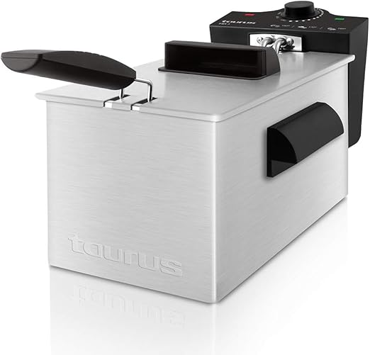 Taurus Fry 3 Freidora potente de 3 litros con resistencia ...