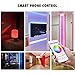 Topled Light Bluetooth LED Strip Light Controller, Waterproof Flexible RGB Strip Light Rope Light Kit Controller, for iOS/Android App Controlled and Festival Decoration (Bluetooth Controller)
