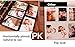 Xerhnan Leather Cover Photo Album 600 Pockets Hold 4x6 Photos(Rosy Pink)
