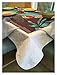 Brilliant Home Design First Quality Quilted Table Protectors - Quilted Dining Table Pad with Flannel Backed for More Protection (60 in x 102 in)