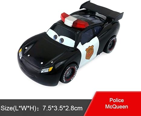 rayo mcqueen policía