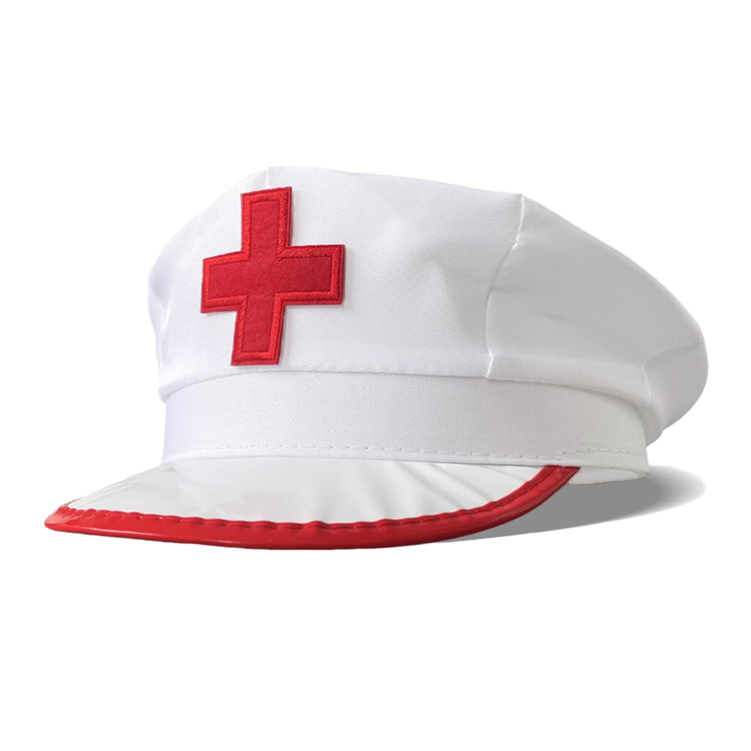 XNHIU Adult Nurse Hat Cap Costume Medical Work Cap Halloween Dressing Up Prop for Party Cosplay