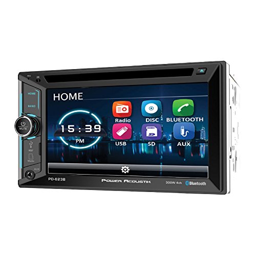 Power Acoustik PD-623B 2-DIN Source Unit With Bluetooth/6.2" LCD