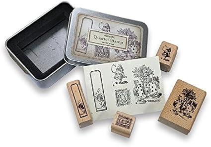 Amazon ラ ルイス アリス La Luice Alice アリススタンプセットver 4 シルバー F La Luice Alice ラ ルイス アリス ホーム キッチン