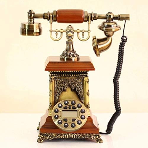 電話機有線電話ヨーロッパのレトロな電話ファッションホームオフィス有線固定電話アンティーク Bahramradan