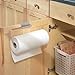 Forma Swivel Paper Towel Holder for Kitchen Under Cabinet Door/Drawer Brushed Finish