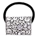 TOOGOO(R) Silver Metal Rhinestone Hair Band Tie Ponytail Holder Girl Chic